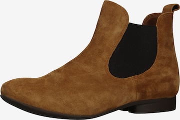 Chelsea Boots THINK! en marron : devant