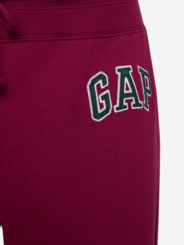 Gap Tall - Tapered Pantalón en rojo