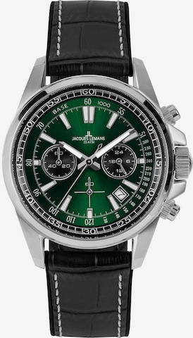 Jacques Lemans Analog watch in Green: front