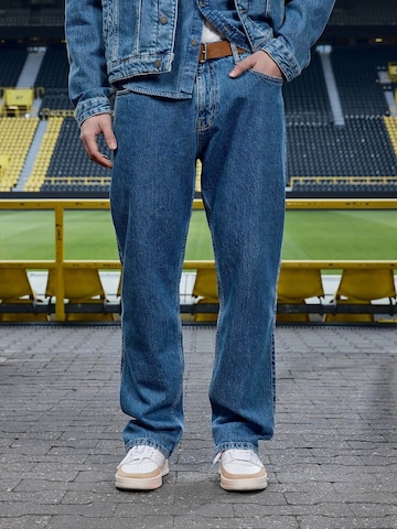 GUESS JEANS Regular Jeans 'GJ x BVB' in Blue