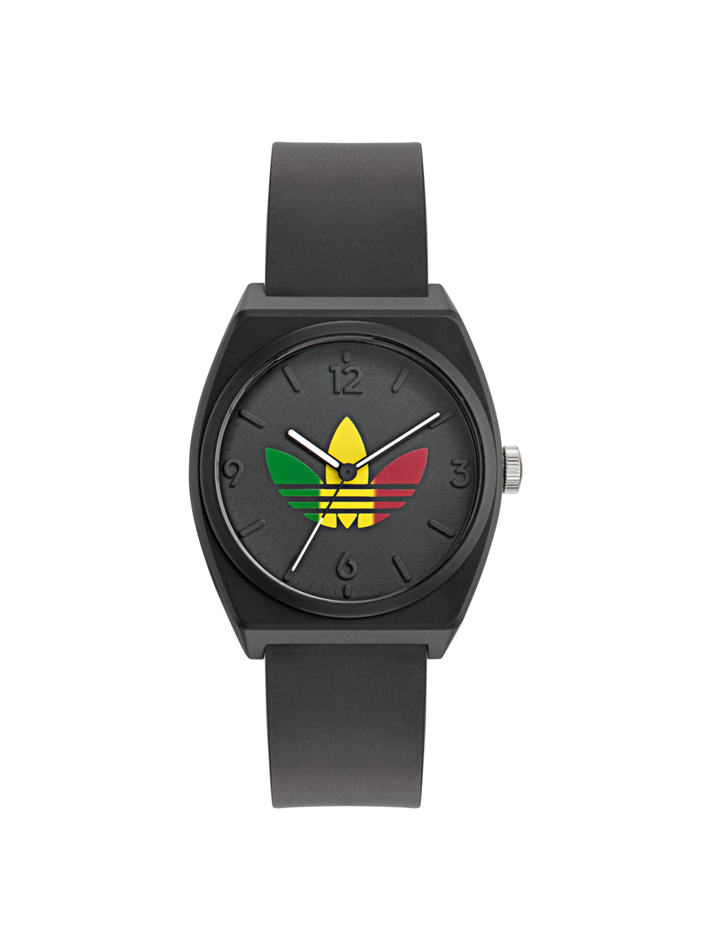 ADIDAS ORIGINALS Uhr 'Project Two Grfx' in Schwarz: Vorderseite