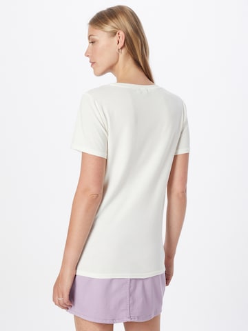 Colourful Rebel Μπλουζάκι 'Made Of Sun' σε λευκό