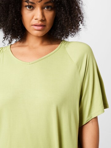 T-shirt Tom Tailor Women + en vert