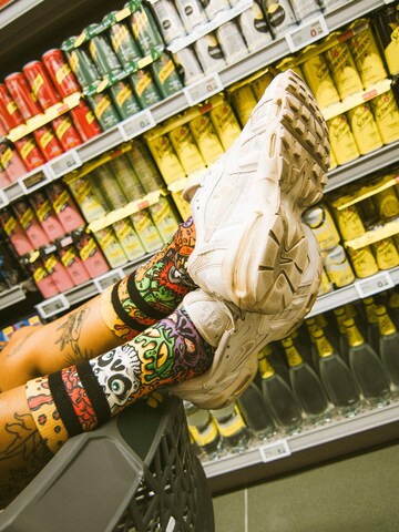 Calzino 'Open your mind' di American Socks in arancione