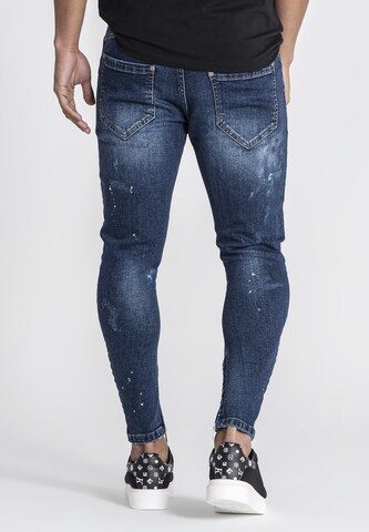 Skinny Jean 'Mania' Gianni Kavanagh en bleu