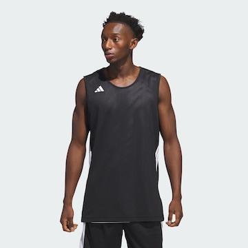 T-Shirt fonctionnel '3G Speed' ADIDAS PERFORMANCE en noir : devant