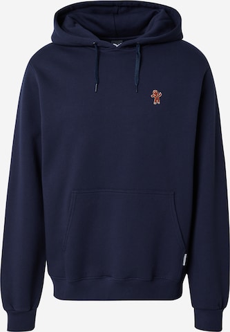 Sweat-shirt 'Cookieman' Iriedaily en bleu : devant