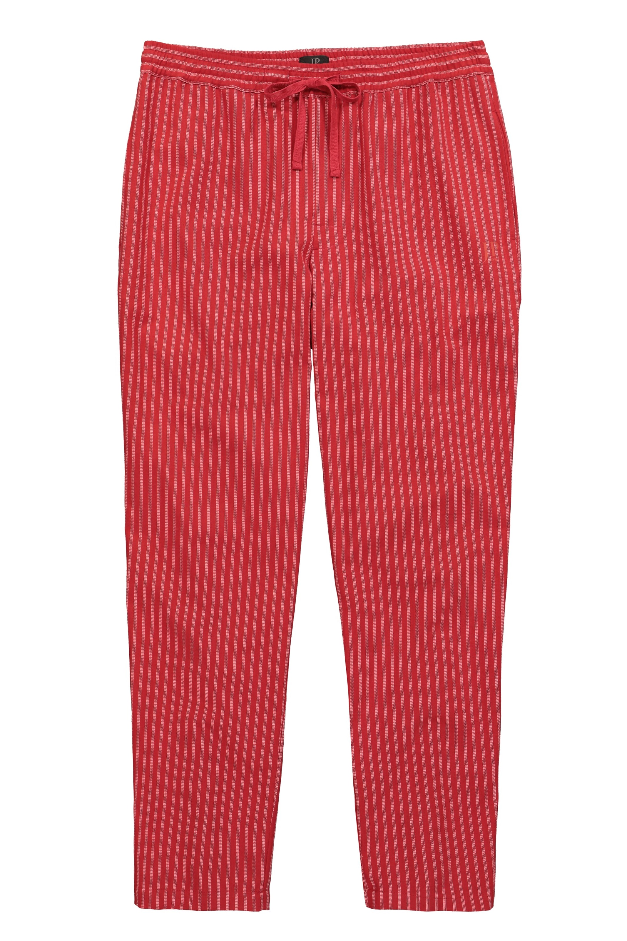 JP1880 Pyjamabroek in Rood: voorkant