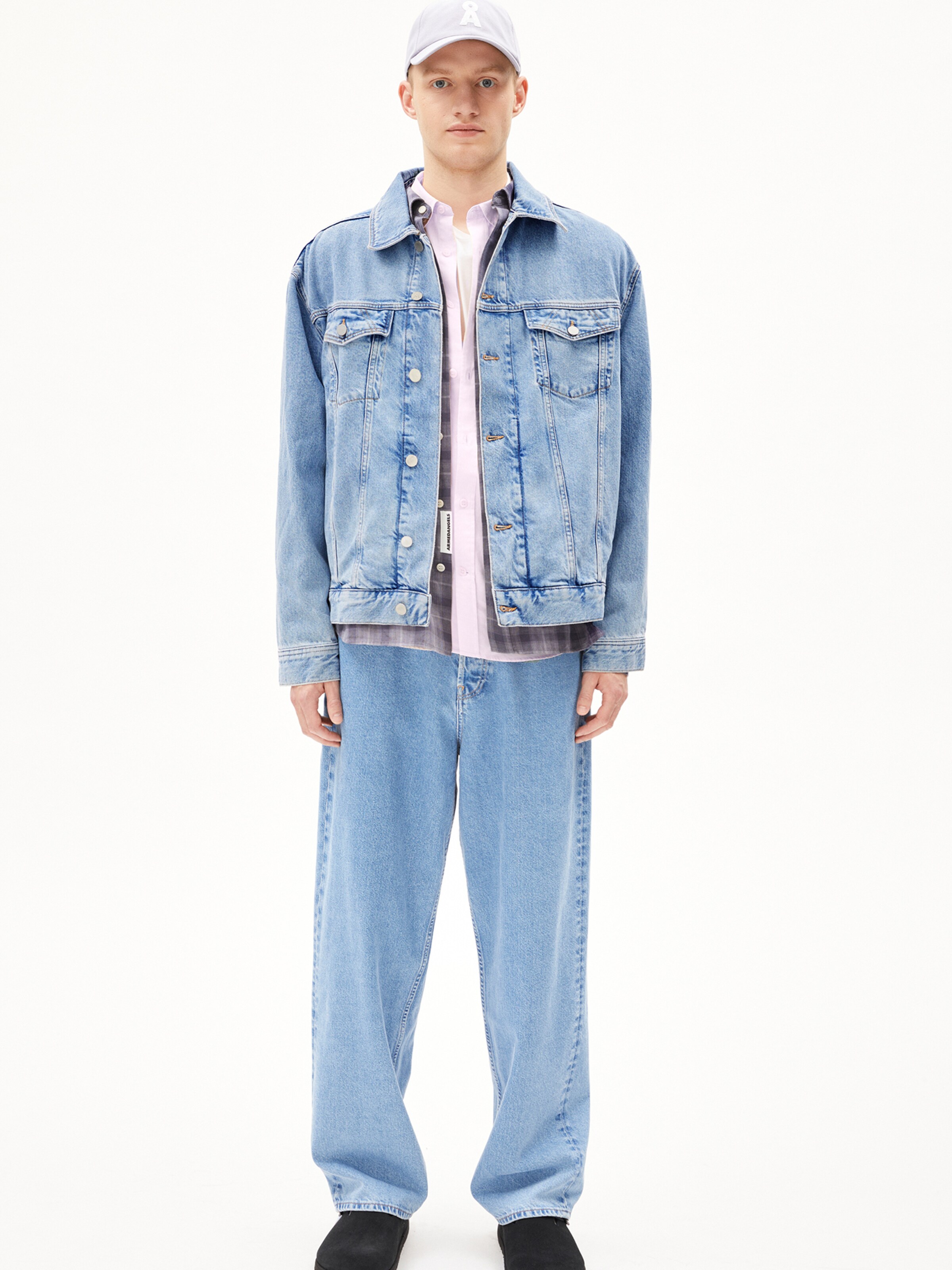 ARMEDANGELS Between-season jacket in Blue