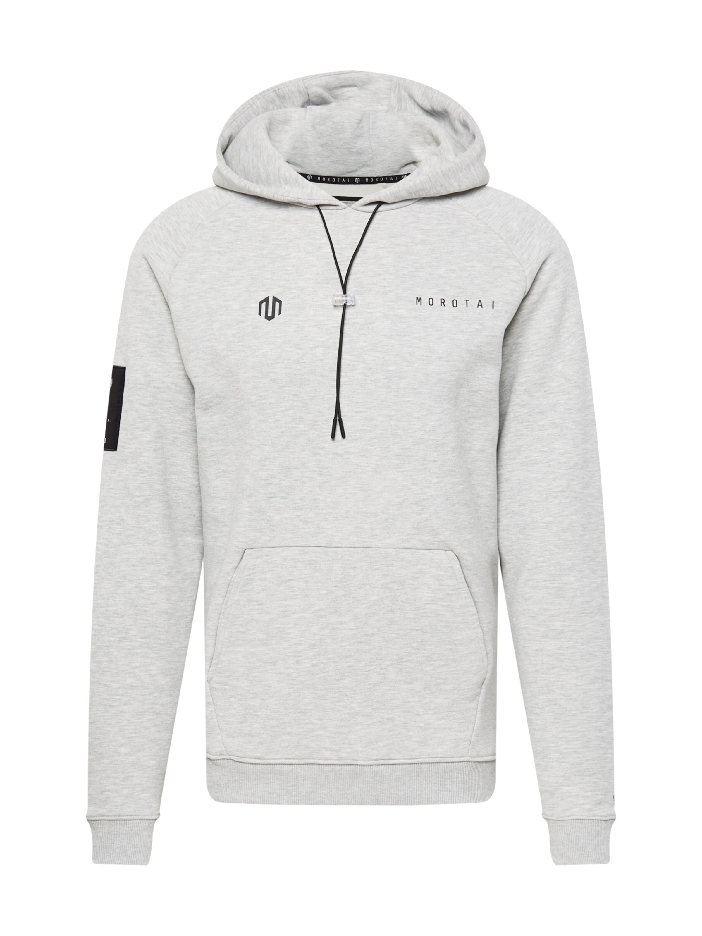 Abbigliamento Uomo MOROTAI Felpa sportiva Paris in Grigio Sfumato Abbigliamento Uomo MOROTAI Felpa sportiva Paris in Grigio Sfumato