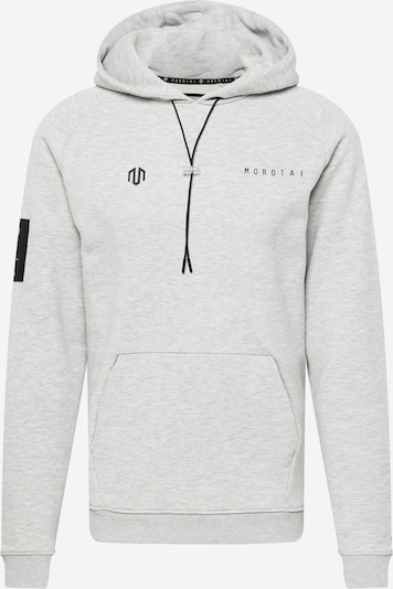 MOROTAI Sweat de sport 'Paris' en gris / noir, Vue avec produit