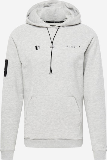MOROTAI Sportsweatshirt 'Paris' in grau / schwarz, Produktansicht