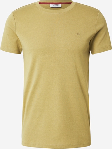 MUSTANG Koszulka 'Allen' w kolorze zielony: przód