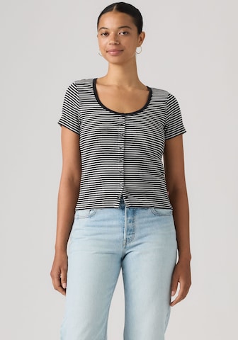 melns LEVI'S ® T-Krekls 'AUSTEN': no priekšpuses