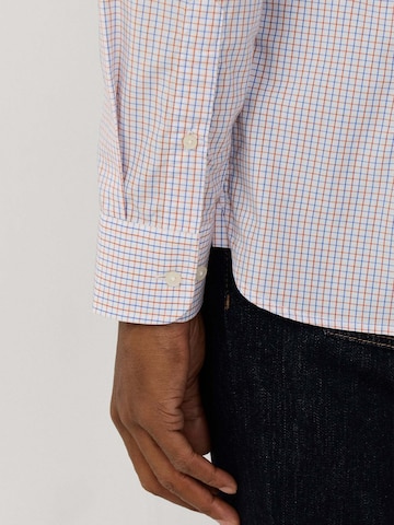 Coupe regular Chemise Hackett London en rouge