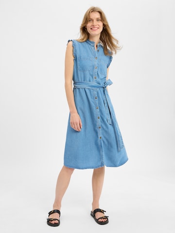 MORE & MORE Jurk in Blauw: voorkant