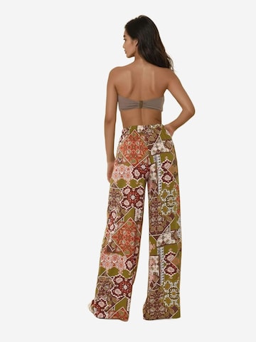 Hiccup Wide leg Pants in Brown
