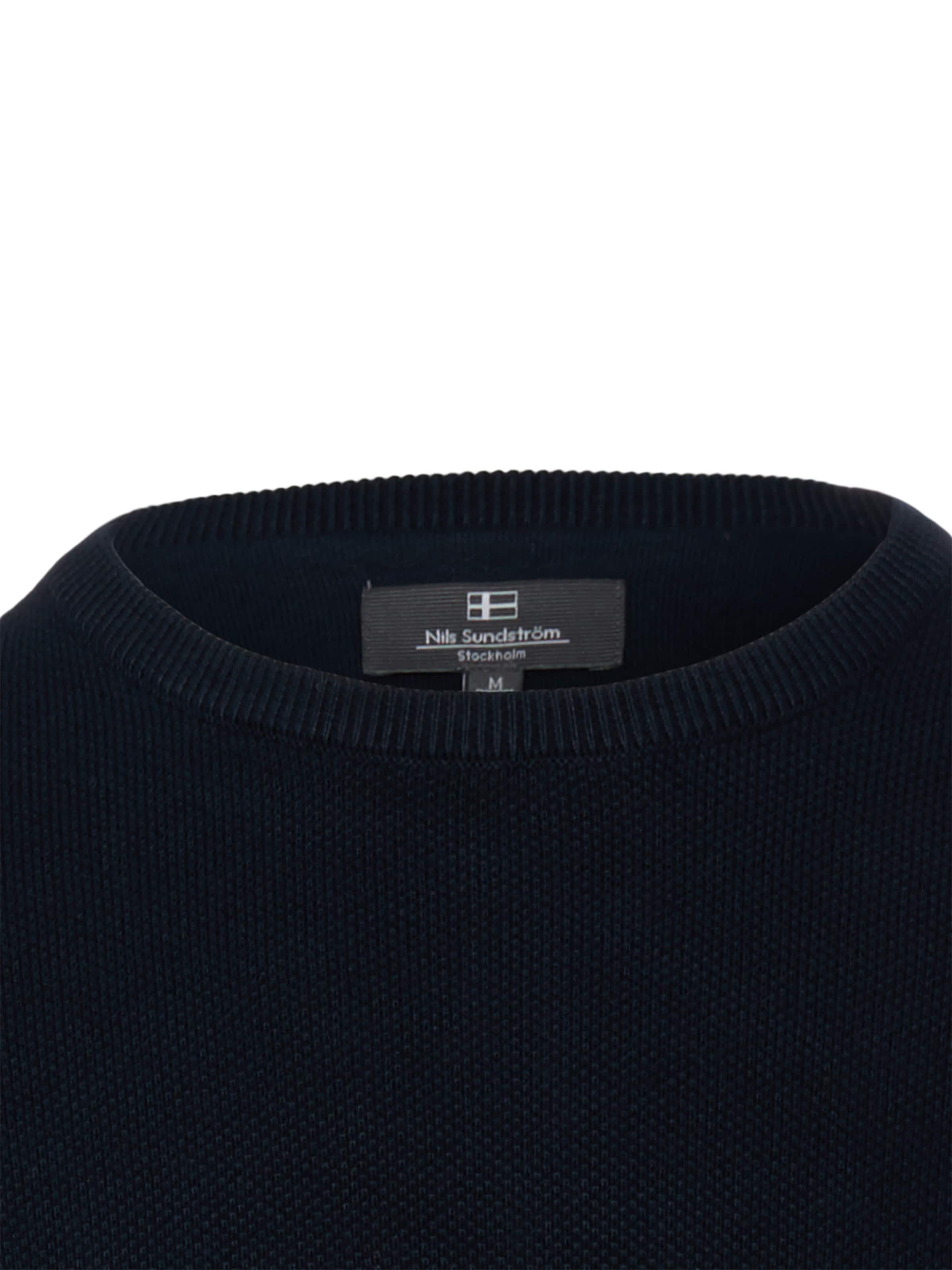 Pull-over Nils Sundström en bleu