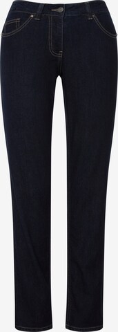 LAURASØN Regular Jeans in Black: front