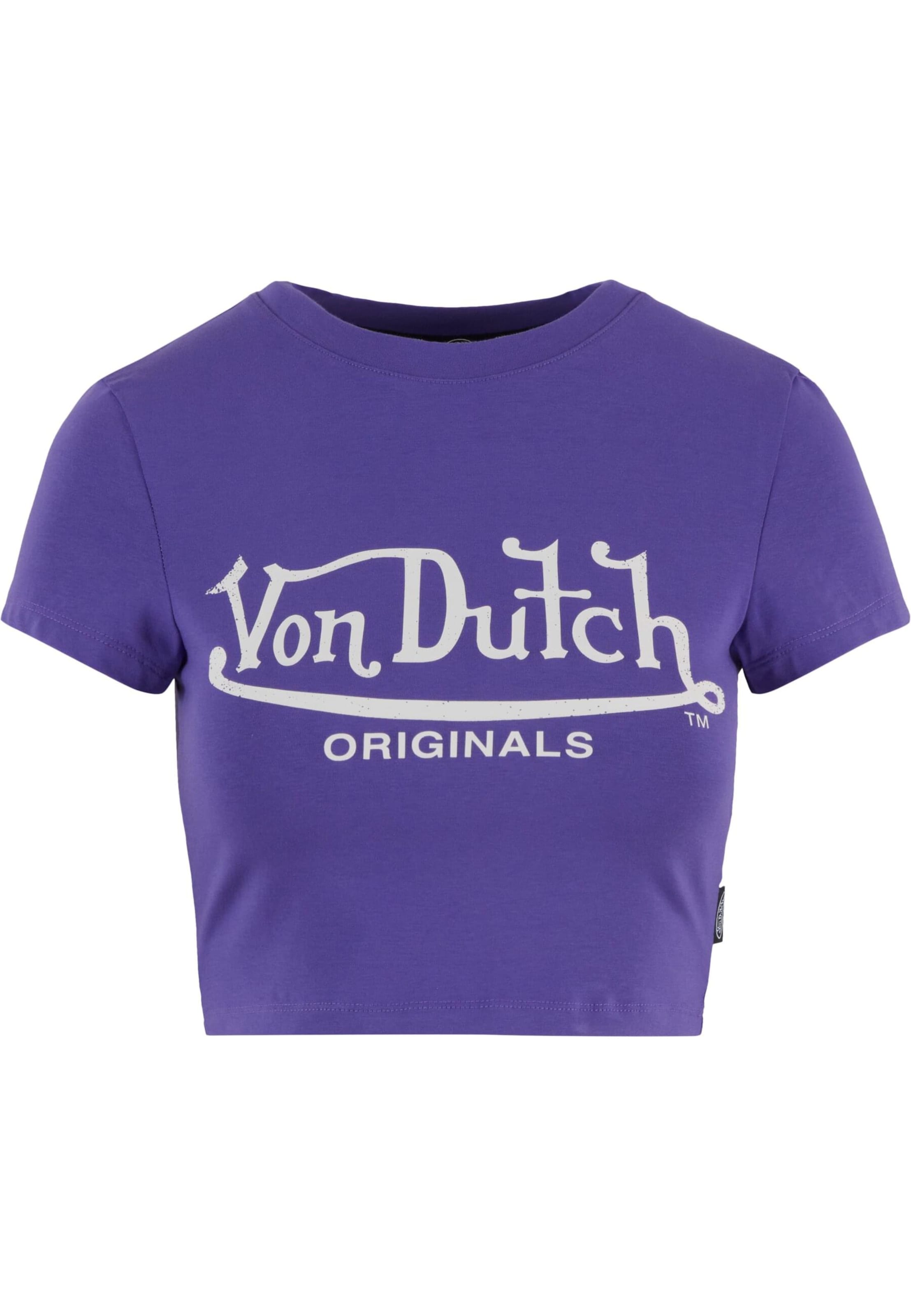 Von Dutch Originals - Camiseta ' ' en lila: frente