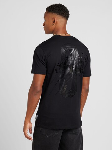 Plein Sport Shirt in Zwart: voorkant