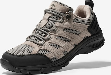 NORTIV 8 Lage schoen 'NORTIV 8 Damen Wanderschuhe Outdoorschuhe Trekkingschuhe Atmungsaktiv Hiking Wanderhalbschuhe' in Grijs: voorkant