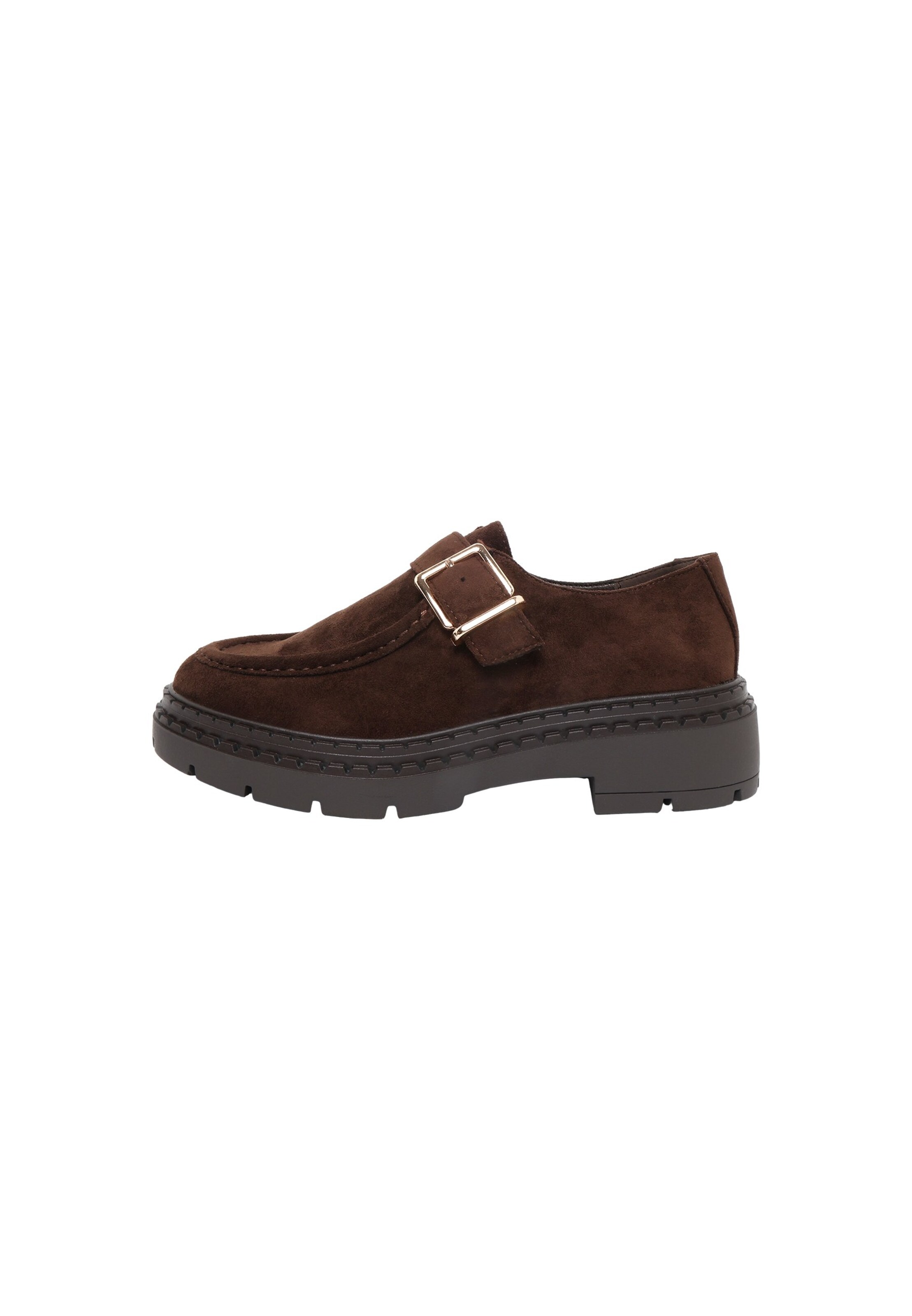 Chaussure basse GLAMOROUS en marron : devant