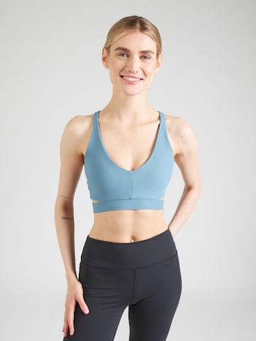 Bustino Reggiseno sportivo 'ZENVY' di NIKE in blu: frontale