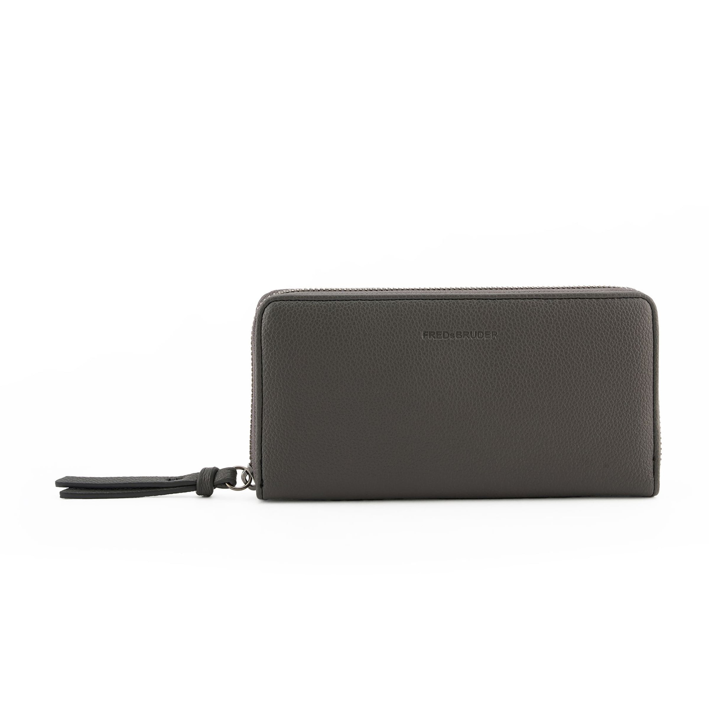 FREDsBRUDER Wallet 'My Bestie' in Grey: front