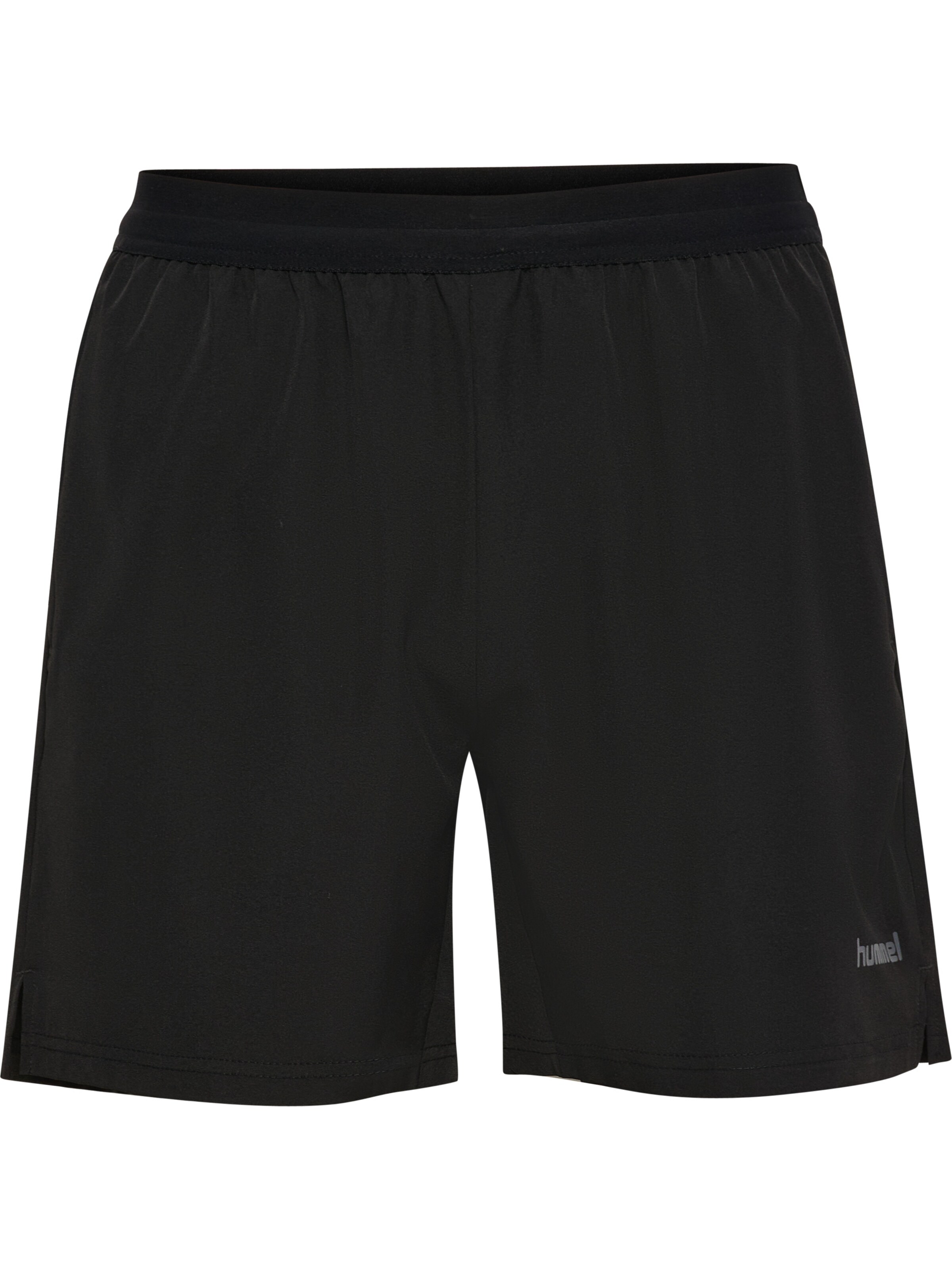 Hummel Regular Workout Pants 'HYBRID' in Black: front