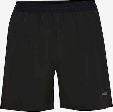 Pantalon de sport 'HYBRID' Hummel en noir : devant