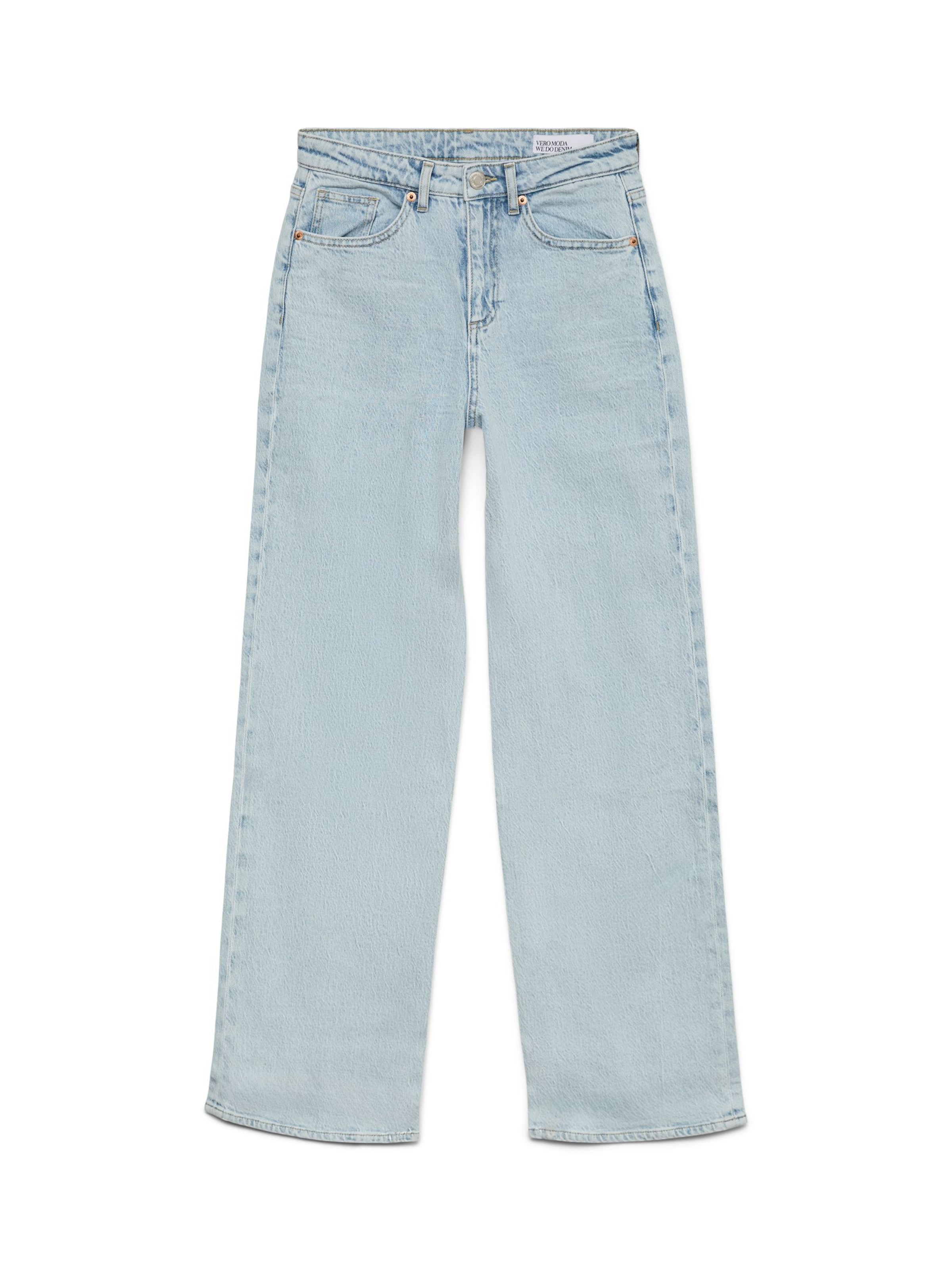 VERO MODA Wide Leg Jeans i blå: forside