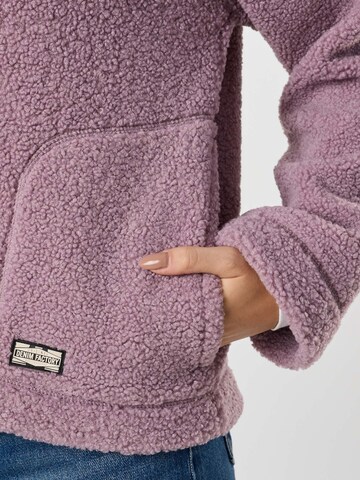 Denim Factory Fleece jas 'Denver' in Lila