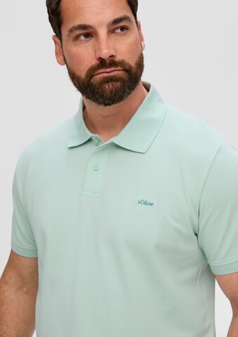 s.Oliver Poloshirt in Grün