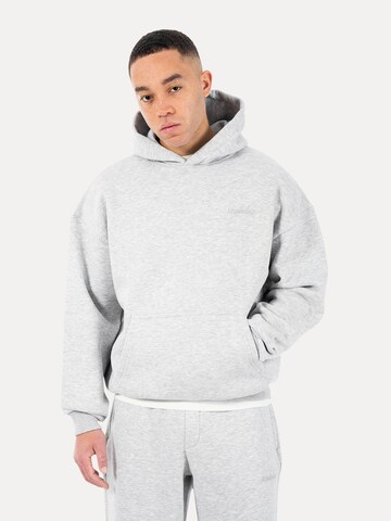 Smilodox Sweatvest in Grijs: voorkant