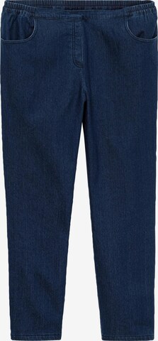 SHEEGO Regular Pants in Blue: front