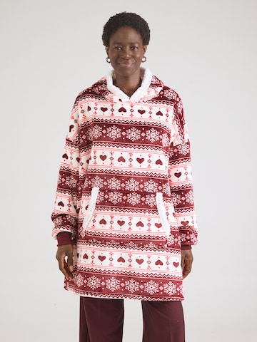 Hailys Sweatshirt 'Co44zy' in Red: front