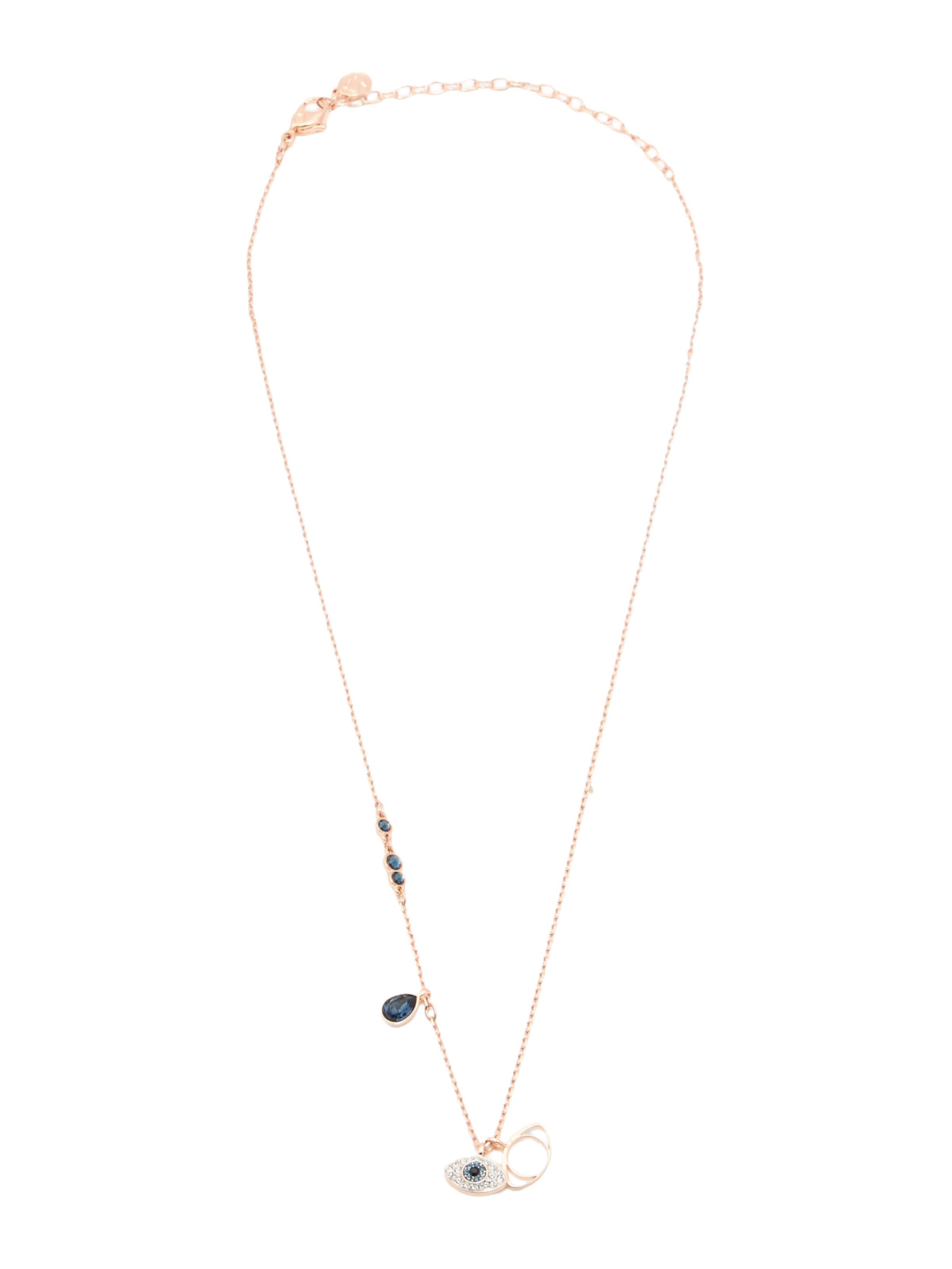 Swarovski - Cadena en oro: frente