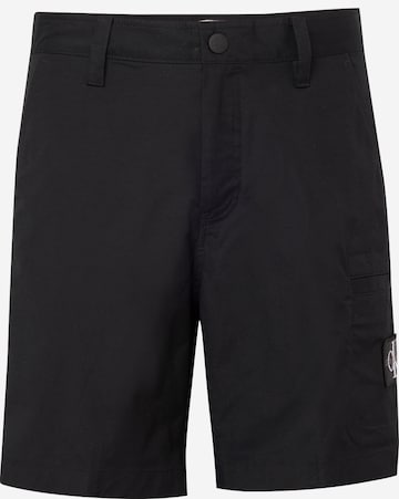 Calvin Klein JeansChino hlače - crna boja: prednji dio