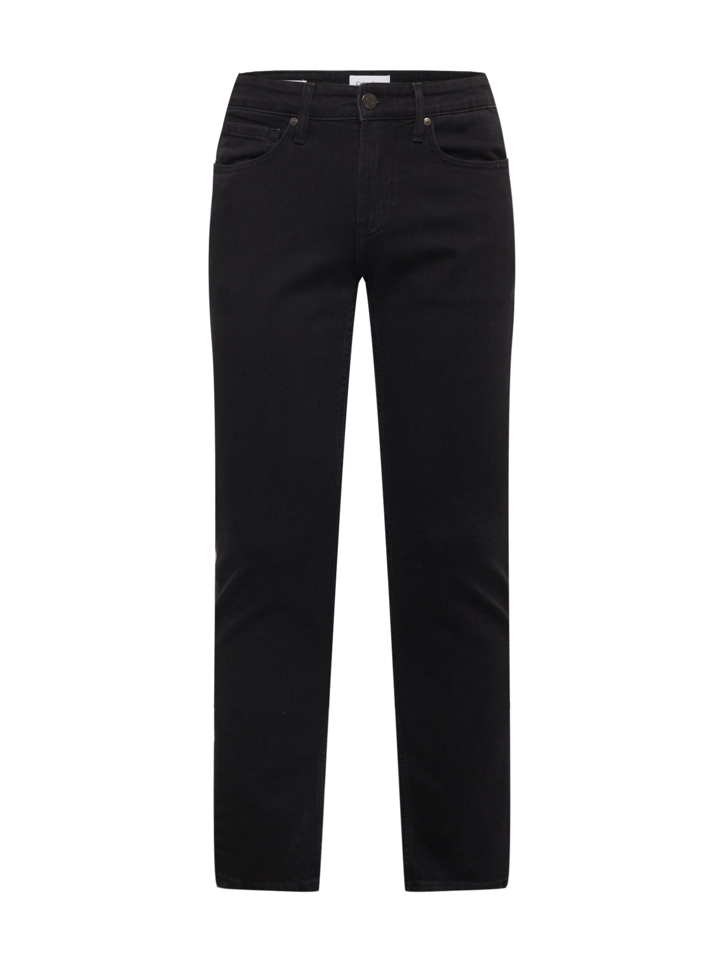 Calvin Klein Slimfit Jeans in Schwarz: Vorderseite