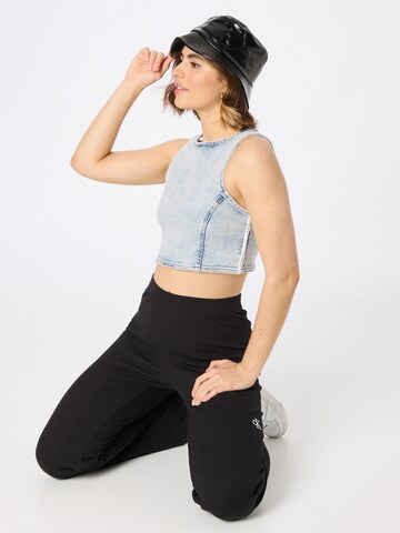 Calvin Klein Jeans Top – modrá