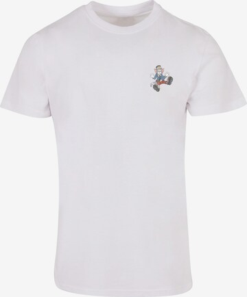 T-Shirt 'Tom And Jerry - Frankenstein Tom' ABSOLUTE CULT en blanc : devant