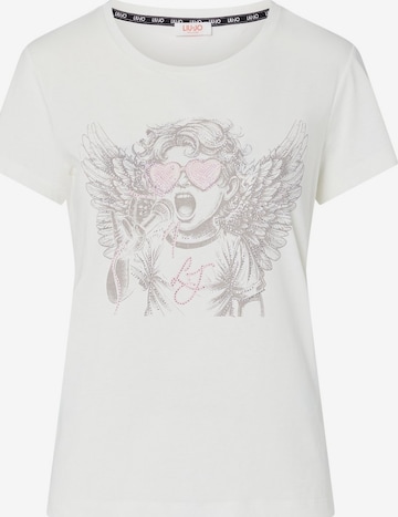 Tricou de la Liu Jo pe alb: față