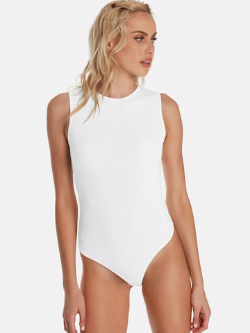 OW Collection - Body camiseta en blanco: frente