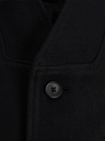 Coupe regular Manteau mi-saison JACK & JONES en noir