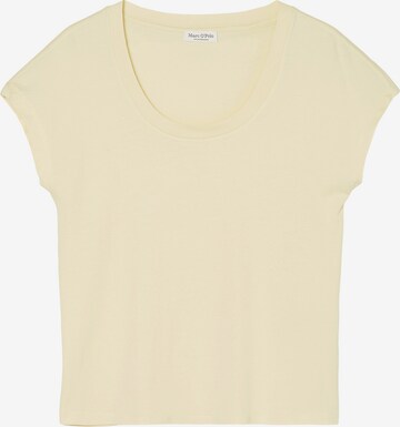 T-shirt Marc O'Polo en jaune : devant