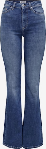 ONLY Flared Jeans 'HELLA' in Blauw: voorkant
