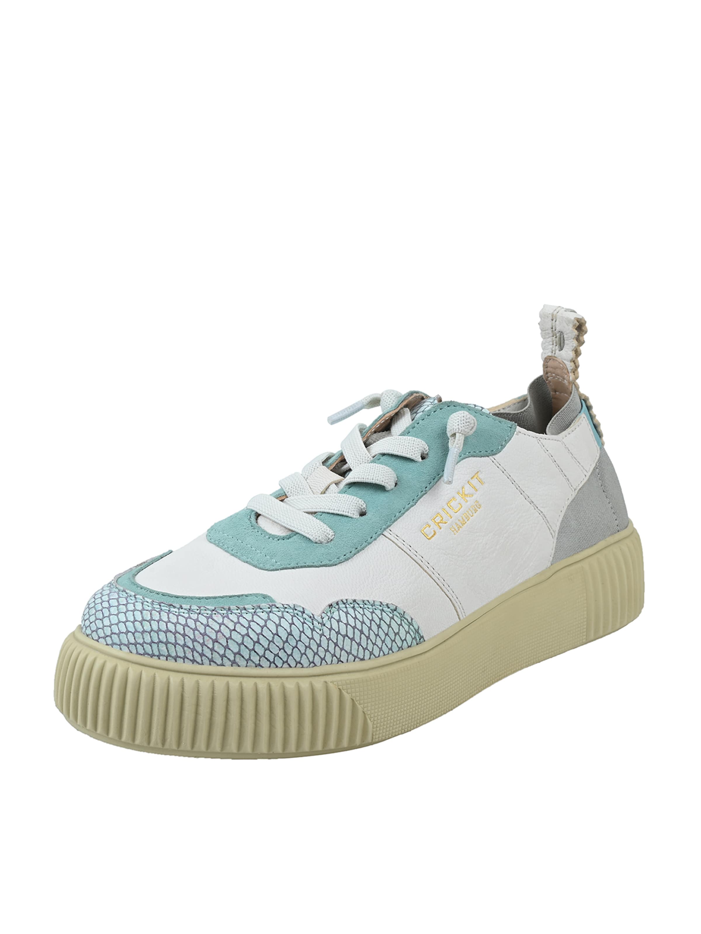 Crickit Sneakers laag ' OAKLI ' in Wit: voorkant