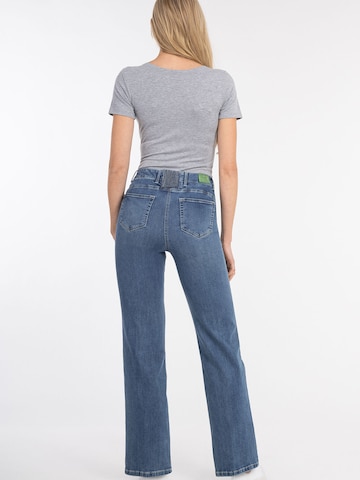Recover Pants Bootcut Jeans in Blau