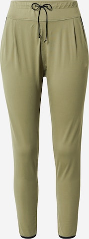 ROXY Zúžený Sportovní kalhoty 'LOVE AINT ENOUGH' – zelená: přední strana